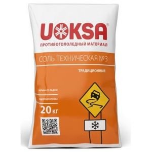 UOKSA Соль техническая, 20 кг мешок